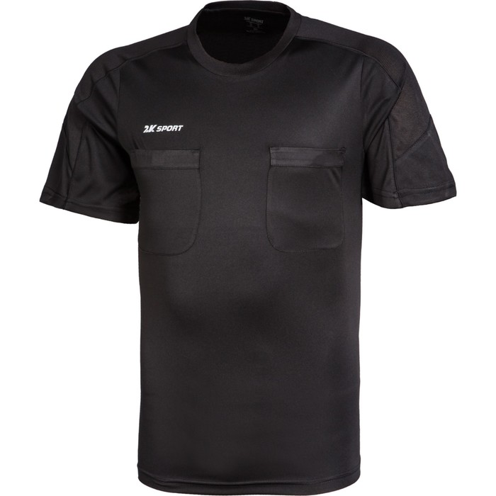 Футболка судейская 2K Sport Referee black, XL/190
