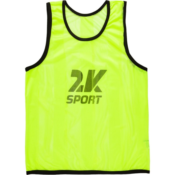 Манишка 2K Sport Team neon-lemon, kids