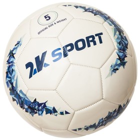 

Мяч футбольный 2K Sport Сrystal Optimal white/royal, размер 5