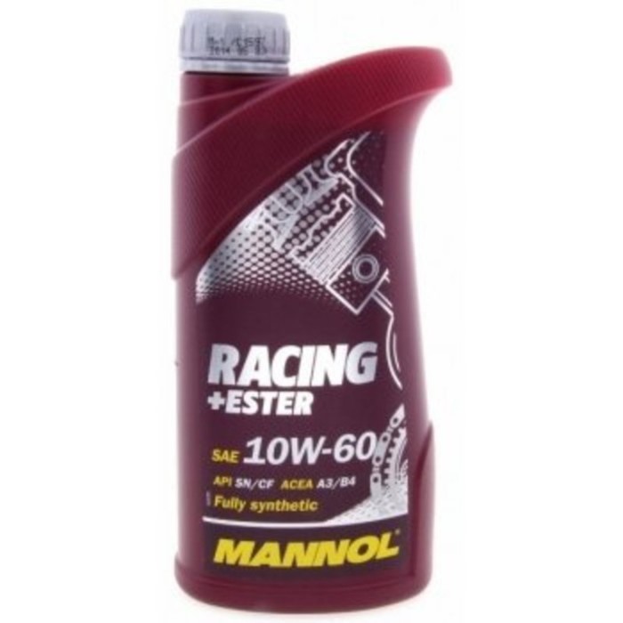 Масло моторное MANNOL 10w60 син. Racing+Ester, 1 л