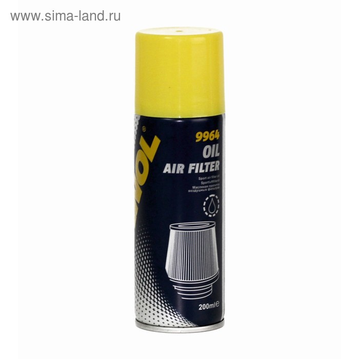 Пропитка воздушных фильтров масляная MANNOL Luftfilteroel / Air Filter Oil 9964, 200 мл цена и фото