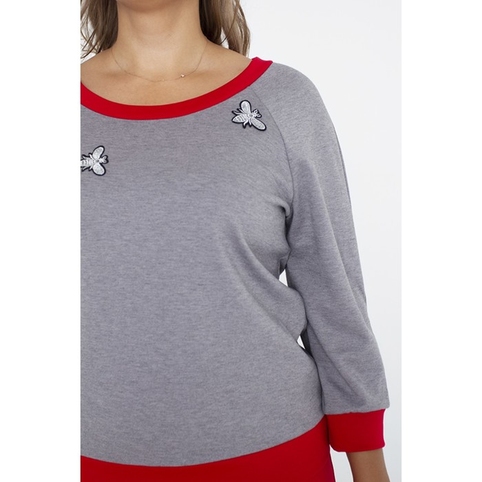 Комплект (юбка+свитшот) женский, размер 58