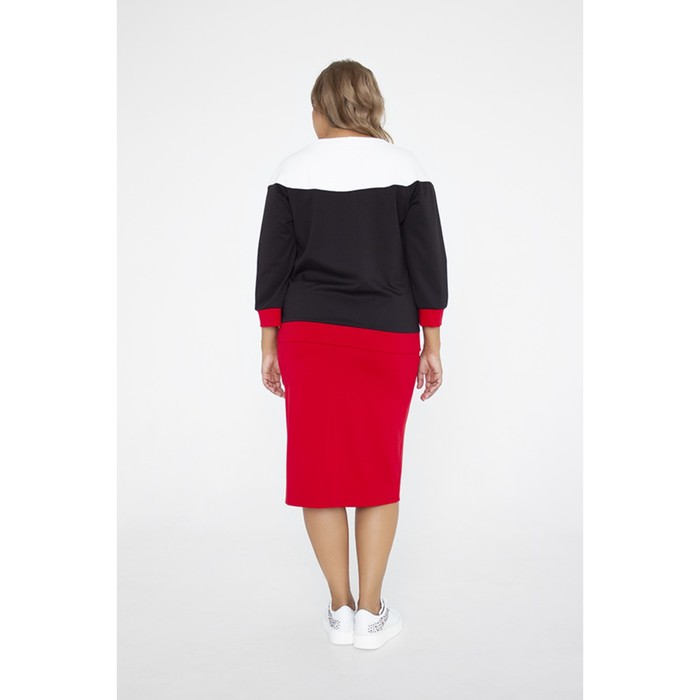 Комплект (юбка+свитшот) женский, размер 50