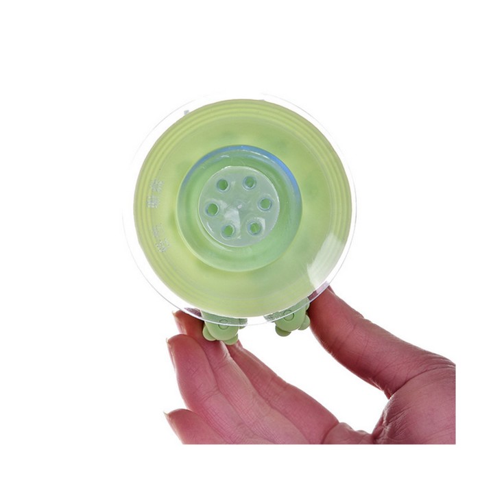 Настенный держатель для швабры, зеленый, 2 шт