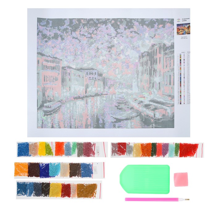 Картина стразами "Гранд Канал" Леонид Афремов"