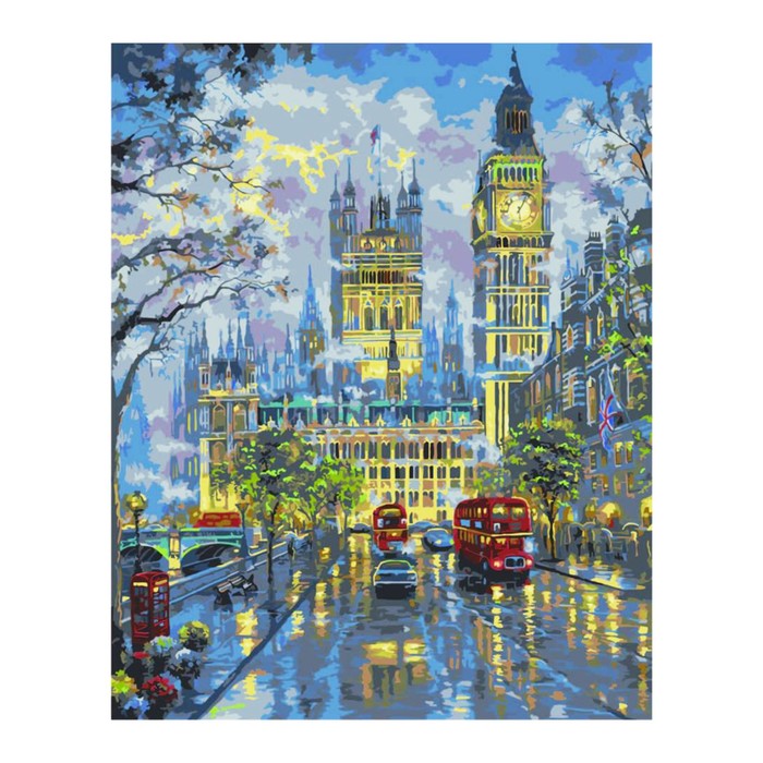 Картина стразами "Дворец Вестминстер"