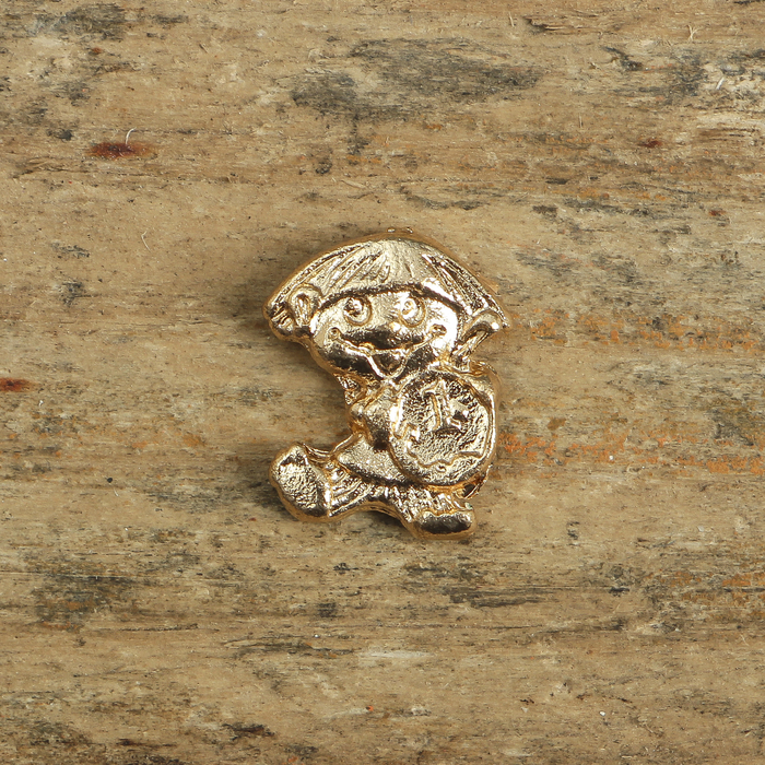 Сундук счастья с кошельковым домовенком, 3,5 х 2,7 см