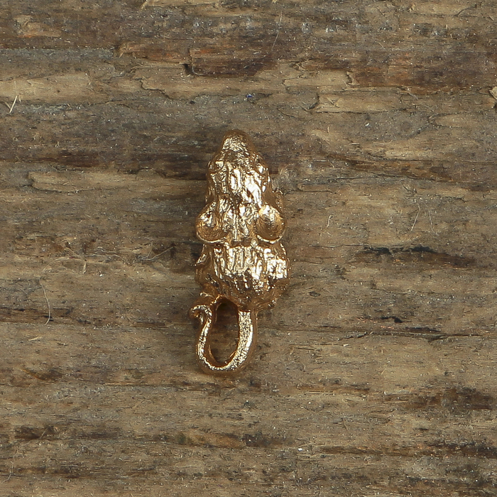 Сундук счастья с кошельковой мышью, 3,5 х 2,7 см