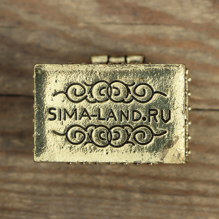 Денежный сундук с рублевой мышью , 3,5 х 2,7 см