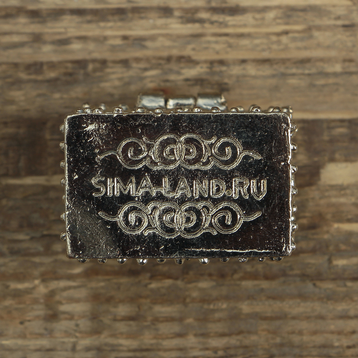 Сундук счастья с денежной ложкой загребушкой, 3,5 х 2,7 см