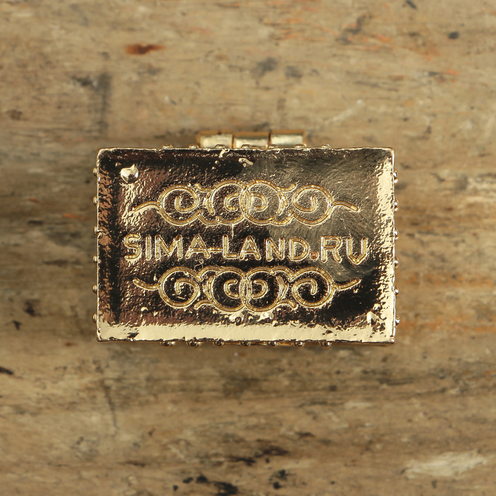 Денежный сундук с кошельковой лягушкой , 3,5 х 2,7 см