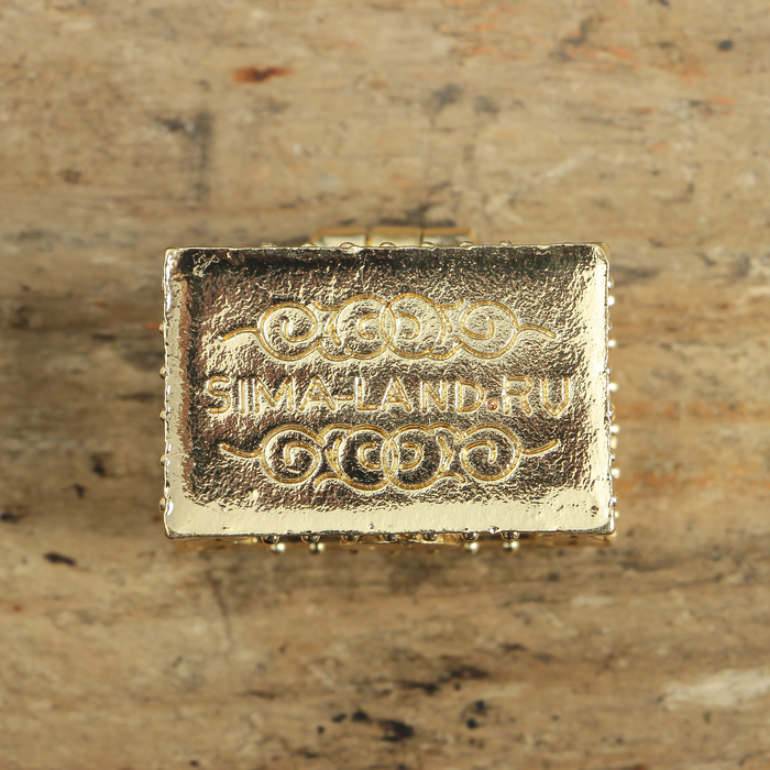 Денежный сундук с кошельковым домовенком , 3,5 х 2,7 см