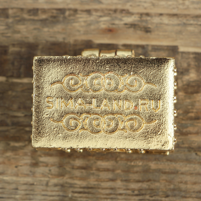 Денежный сундук с слоником удачи, 3,6 х 2,6 см