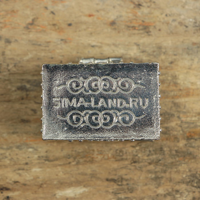 Денежный сундук с лопаткой богатства , 3,5 х 2,7 см