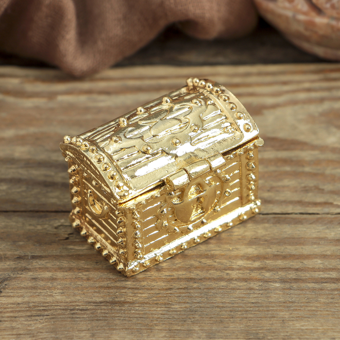 Сундук счастья с рыбкой желаний, 3,6 х 2,6 см