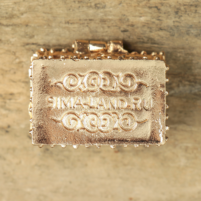 Сундук счастья с подковой на удачу, 3,6 х 2,6 см