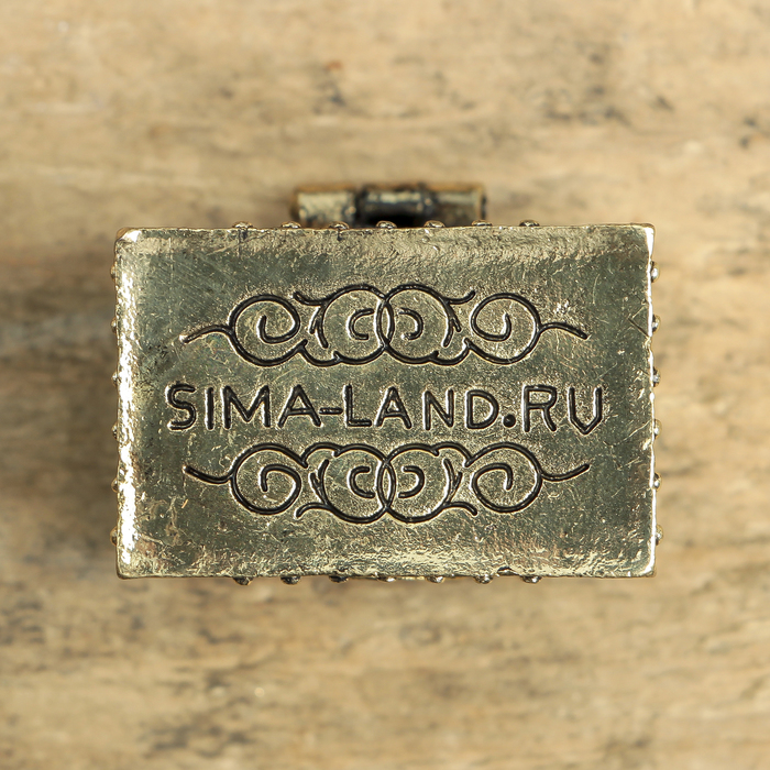 Денежный сундук с кошелечной совой, 3,6 х 2,6 см