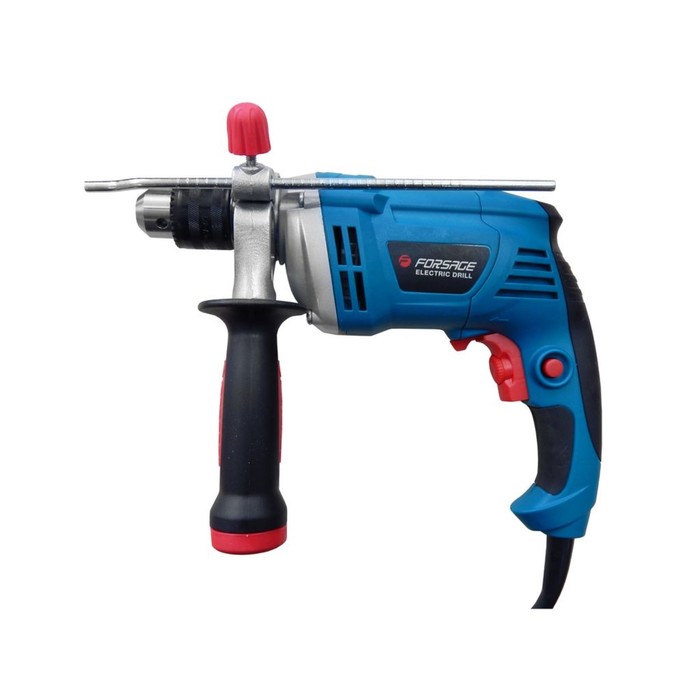 Дрель Forsage ID13-750RE, электрическая, 220 В, 750 Вт, 2700 об/мин, ЗВП 1-13мм