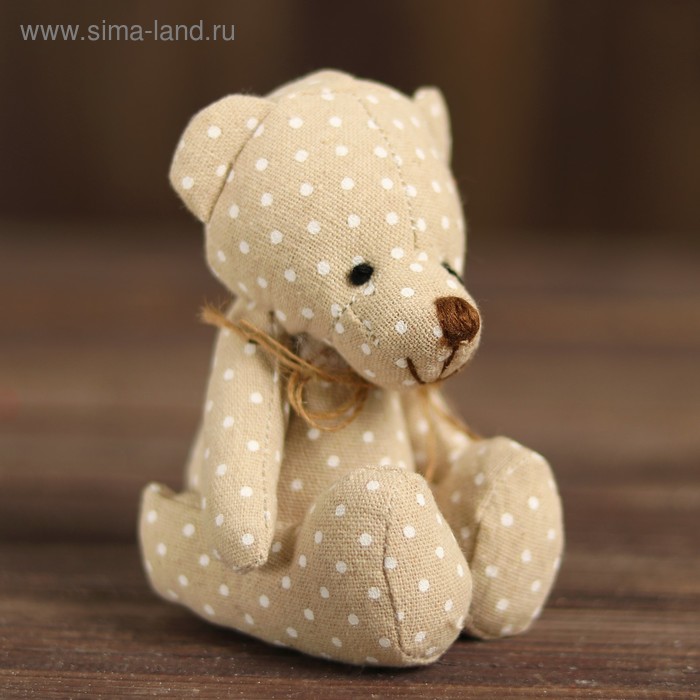 

Мягкая игрушка «Мишка с бантиком», виды МИКС