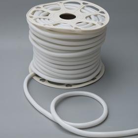 

Гибкий неон круглый, D=10 мм, 50 м, LED/м-120-SMD2835-220V, Т/БЕЛЫЙ