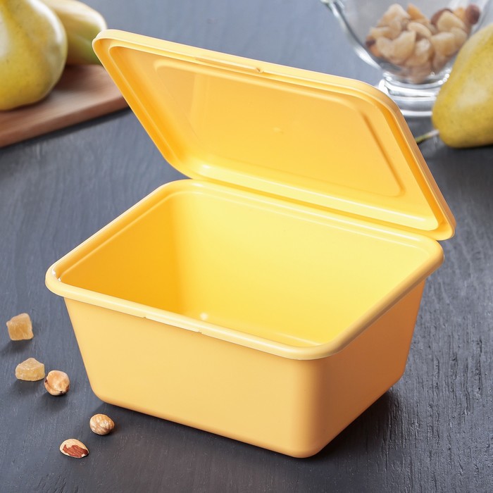 Контейнер "Deco" 1,2 л (медовый)