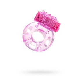 Эрекционное кольцо Erotist, розовое, d=1,7 см