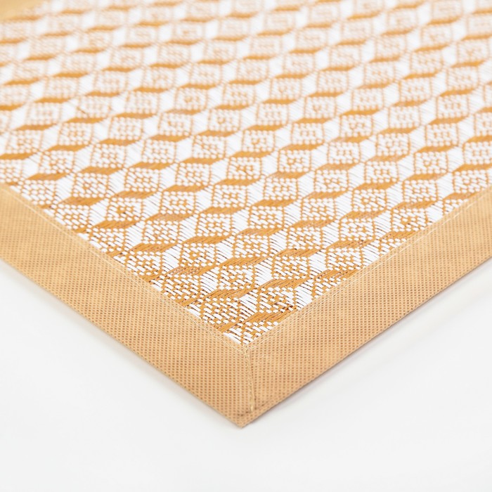Салфетка кухонная "Геометрия" 45х30 см, бежевый