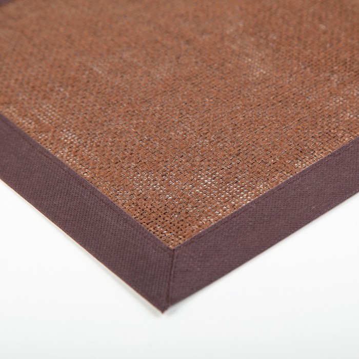 Салфетка кухонная "Простота" 45х30 см, коричневый