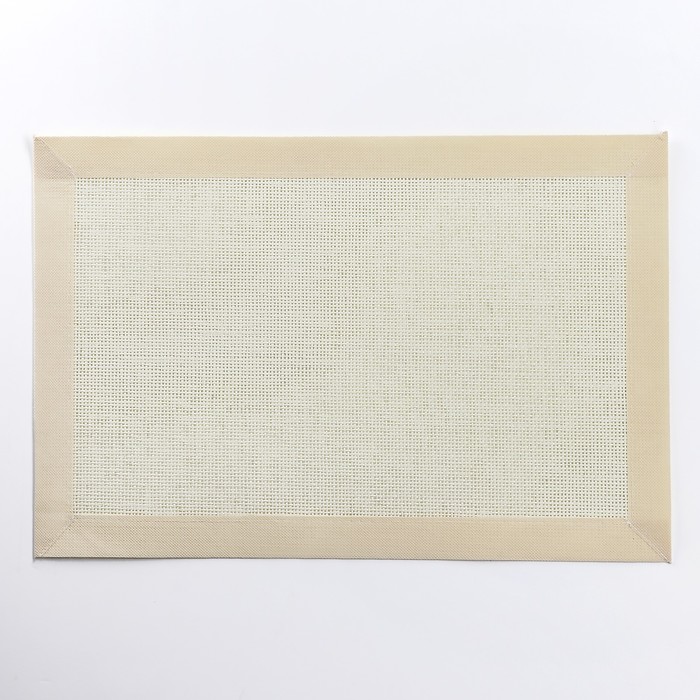 Салфетка кухонная "Простота" 45х30 см, молочный