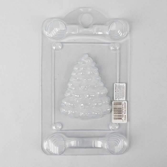 Пластиковая форма "Елка снежная"