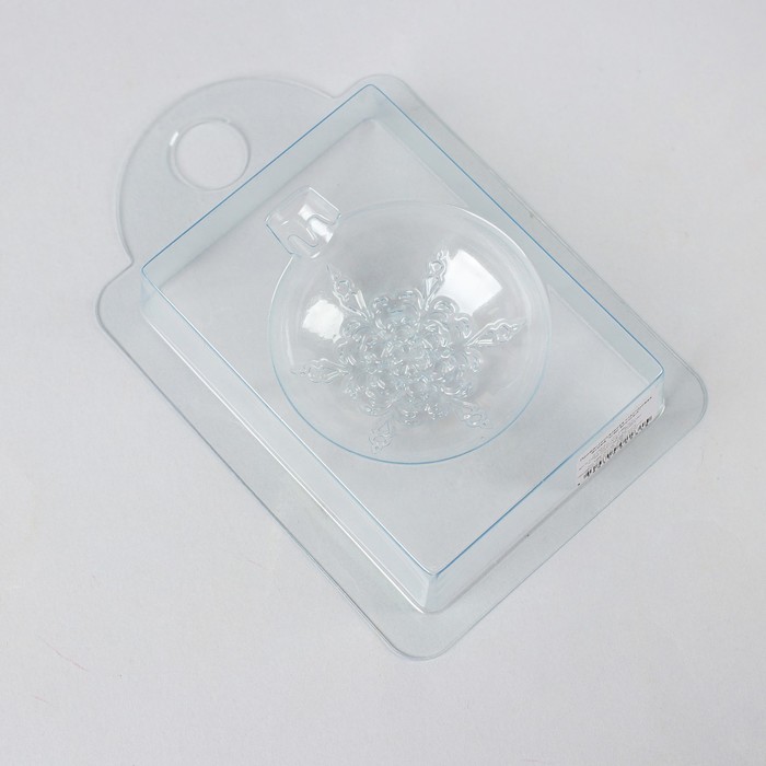 Пластиковая форма "Шар елочный"