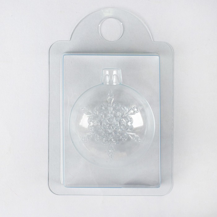 Пластиковая форма "Шар елочный"