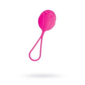Вагинальный шарик «Штучки-дрючки», cиликон, цвет розовый, d=3,5 см Ош