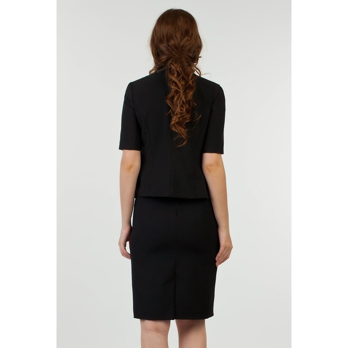 Жакет женский, размер 46, цвет чёрный