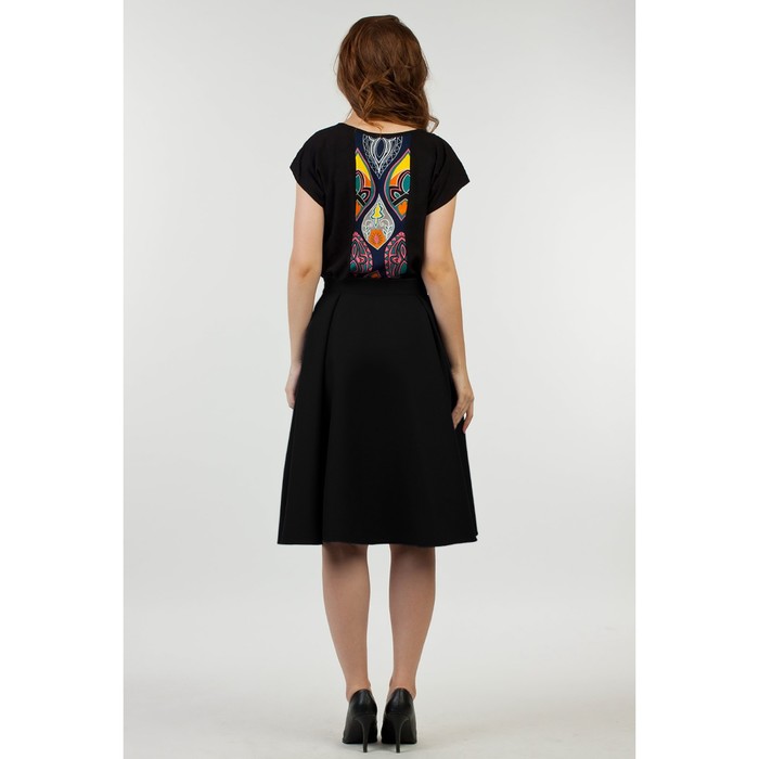 Юбка женская, размер 44, цвет чёрный