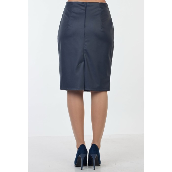 Юбка женская, размер 50, цвет синий