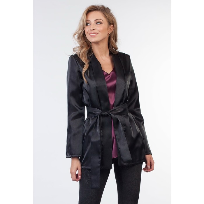 Жакет женский, размер 44, цвет чёрный