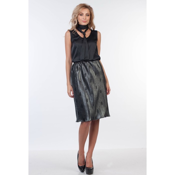 Юбка женская, размер 48, цвет чёрный