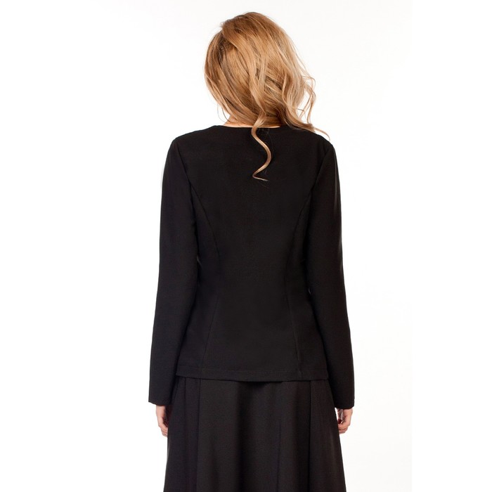 Жакет женский, размер 46, цвет чёрный