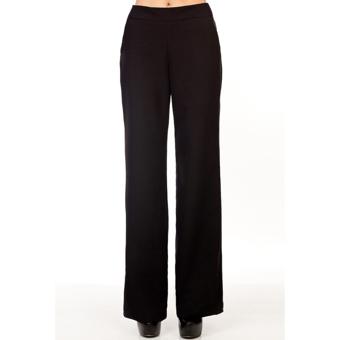 Брюки женские, размер 48, цвет чёрный