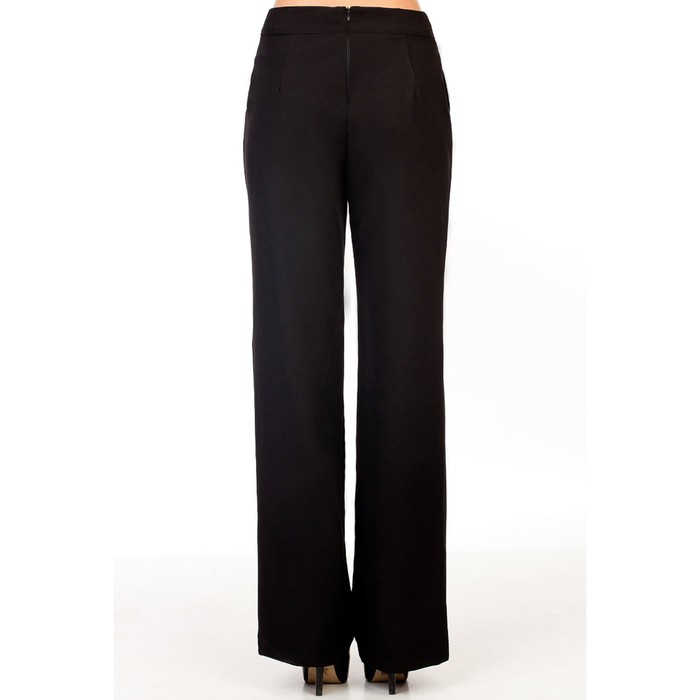 Брюки женские, размер 48, цвет чёрный