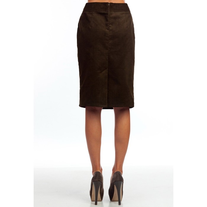 Юбка женская, размер 48, цвет хаки