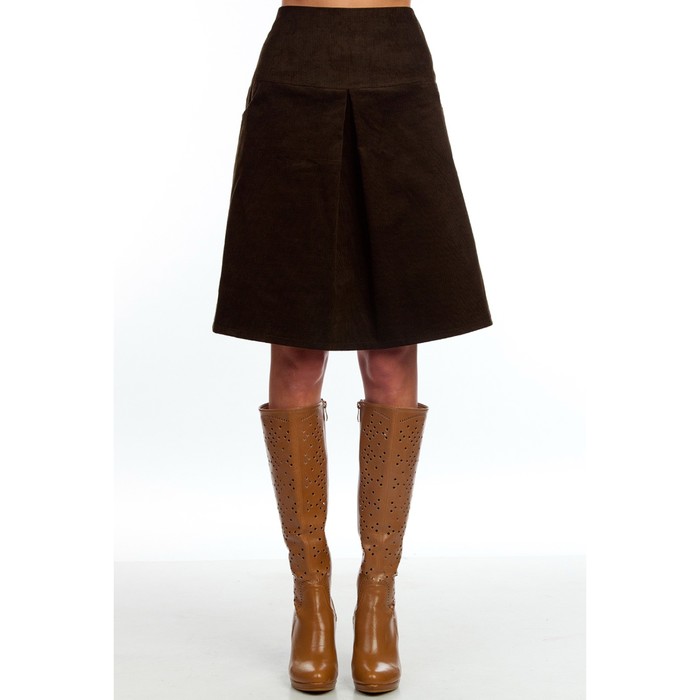 Юбка женская, размер 44, цвет хаки