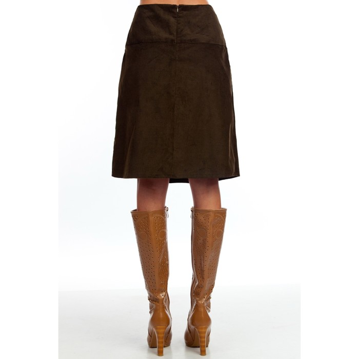 Юбка женская, размер 44, цвет хаки