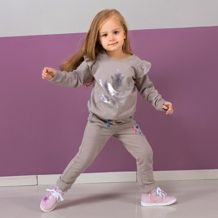 Брюки для девочки, рост 134-140 см