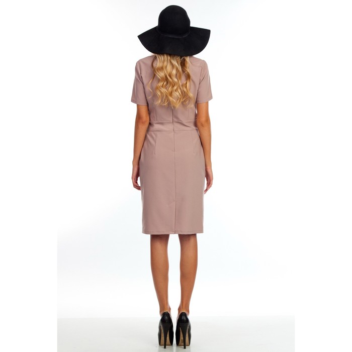 Платье женское, размер 46, цвет пудра