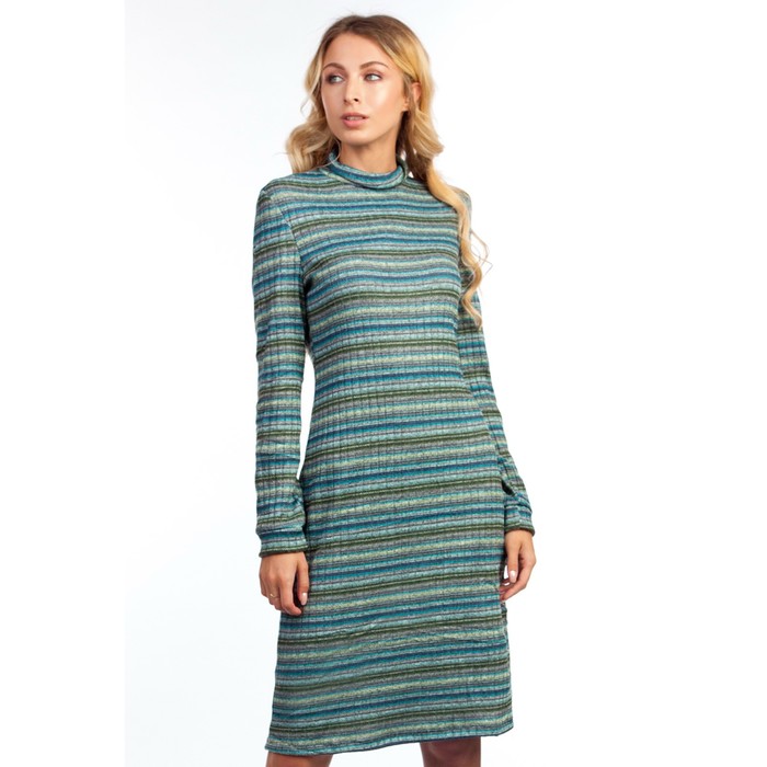 Платье женское, размер 46, цвет разноцветный