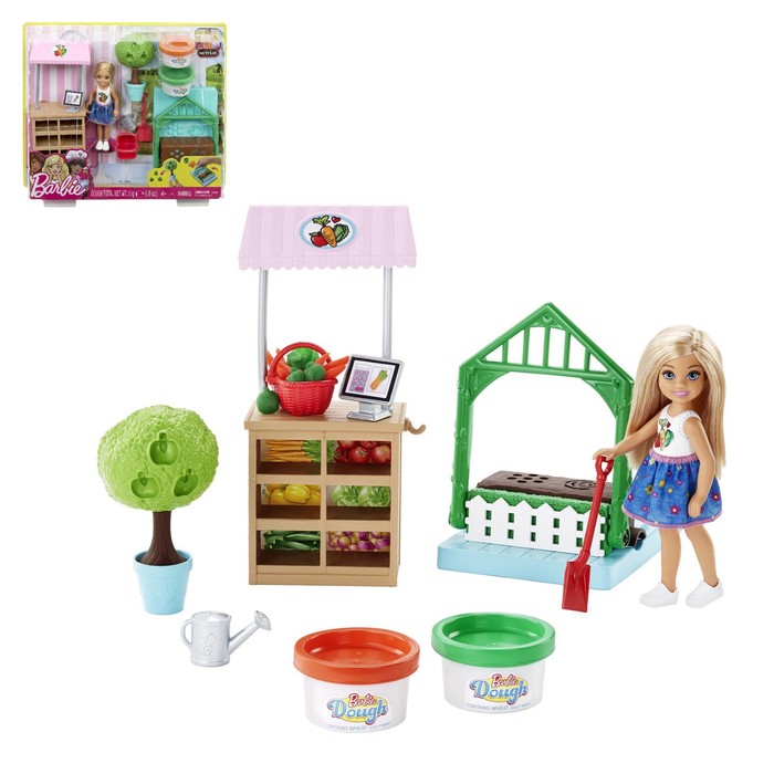 Кукла Barbie «Челси. Овощной сад»