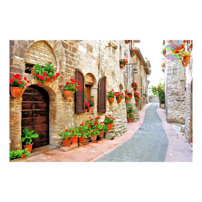 Картина стразами "Итальянская улочка"