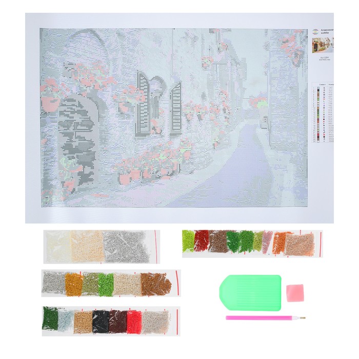 Картина стразами "Итальянская улочка"